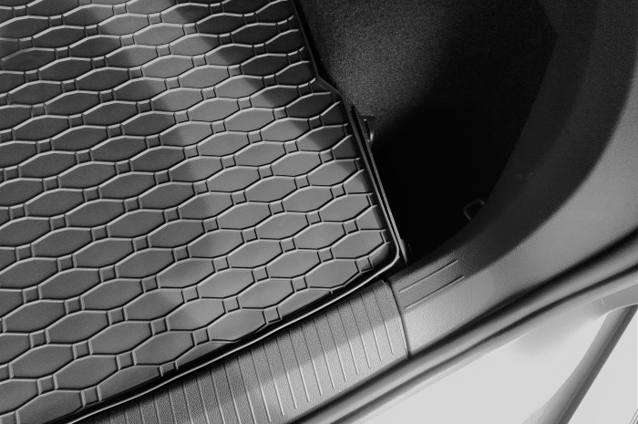 Gumová vana pasující do kufru Hyundai i30 Fastback 2019- HORNÍ POLOHA